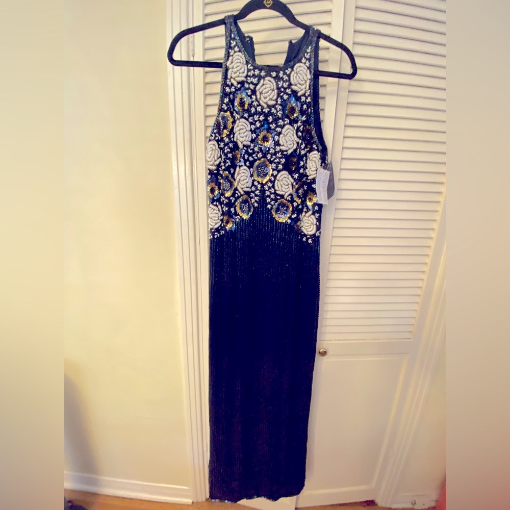 NWT Evening Gown! Beautiful beaded gown! Gala & Holiday Season is here!
